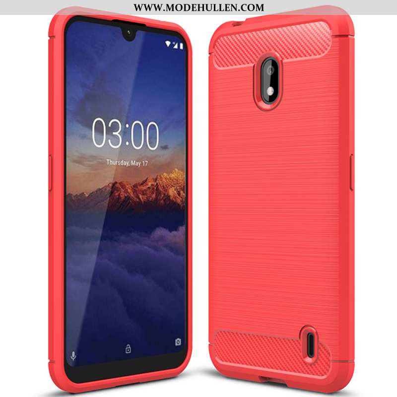 Hülle Nokia 2.2 Weiche Silikon Case Handy Neu Alles Inklusive Seide Einfach Rote