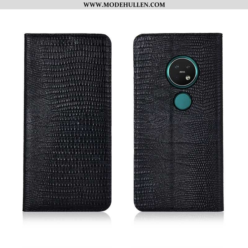 Hülle Nokia 7.2 Weiche Silikon Clamshell Case Anti-sturz Lederhülle Alles Inklusive Khaki