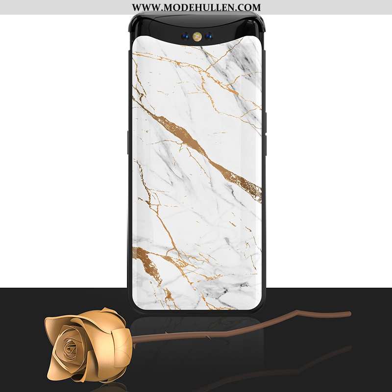 Hülle Oppo Find X Glas Super Alles Inklusive Handy Case Dünne Beige