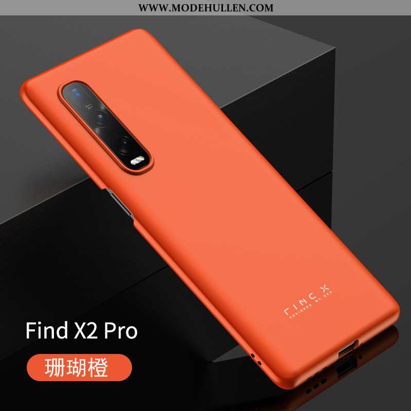 Hülle Oppo Find X2 Pro Super Dünne Case Anti-sturz Alles Inklusive Handy Schwer Orange