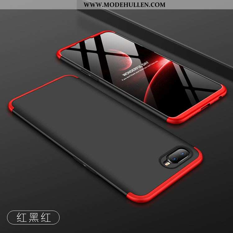 Hülle Oppo Rx17 Neo Persönlichkeit Super Anti-sturz Case Netto Rot Handy Schutz Rote