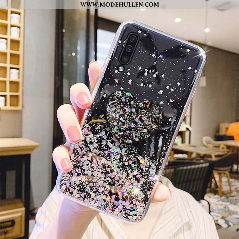 Hülle Samsung Galaxy A50 Luxus Transparent Handy Alles Inklusive Sterne Frisch Grün