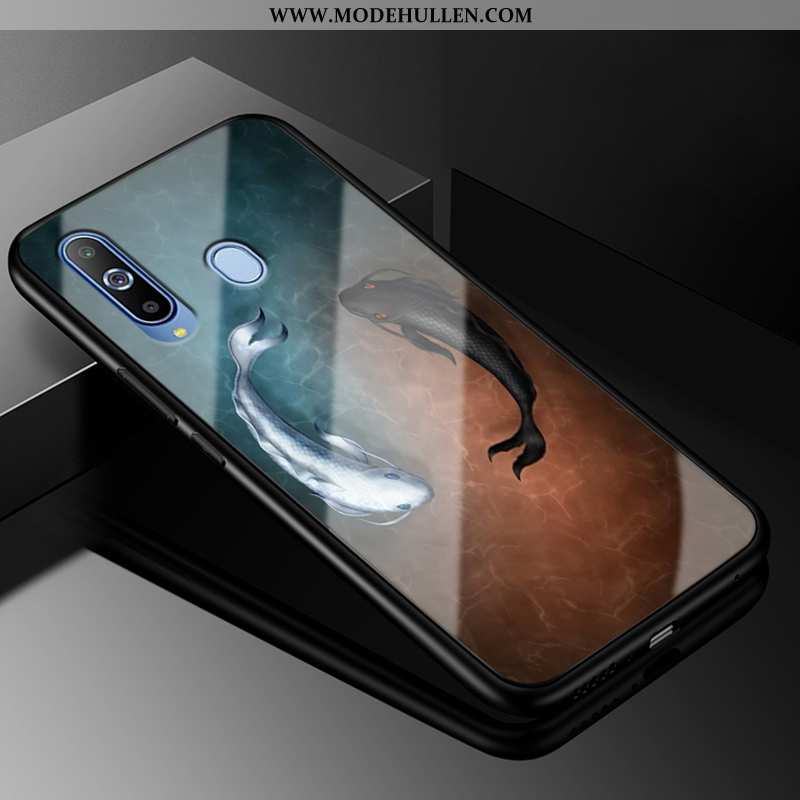 Hülle Samsung Galaxy A8s Silikon Schutz Alles Inklusive Handy Mode Karikatur Weiß Weiße