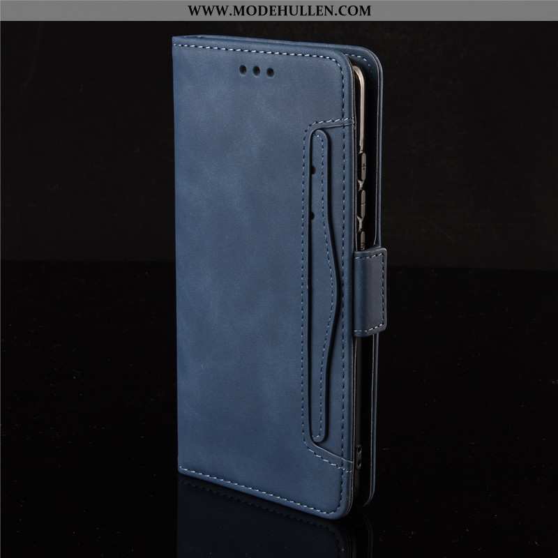 Hülle Samsung Galaxy Note20 Schutz Lederhülle Karte Sterne Case Folio Braun