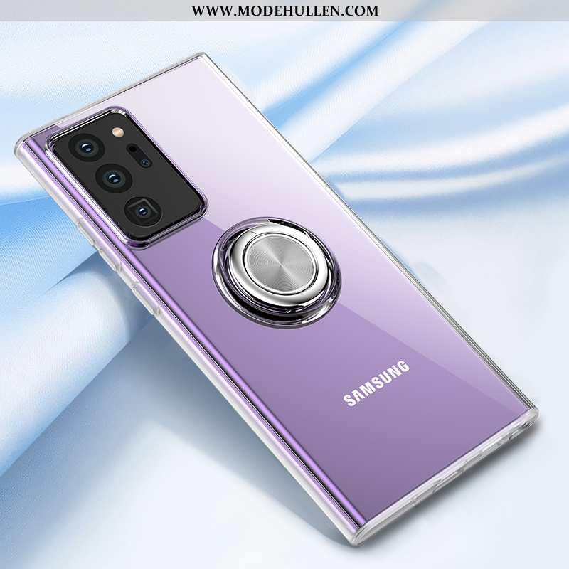 Hülle Samsung Galaxy Note20 Ultra Dünne Silikon Lila Trend An Bord High-end