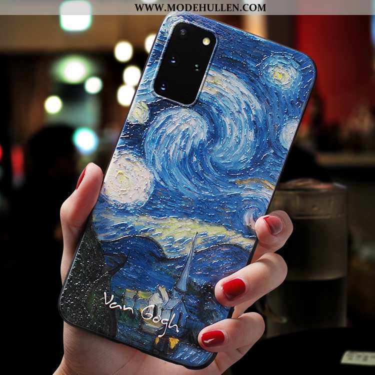Hülle Samsung Galaxy S20+ Kreativ Trend Alles Inklusive Anti-sturz Blau Case Dünne