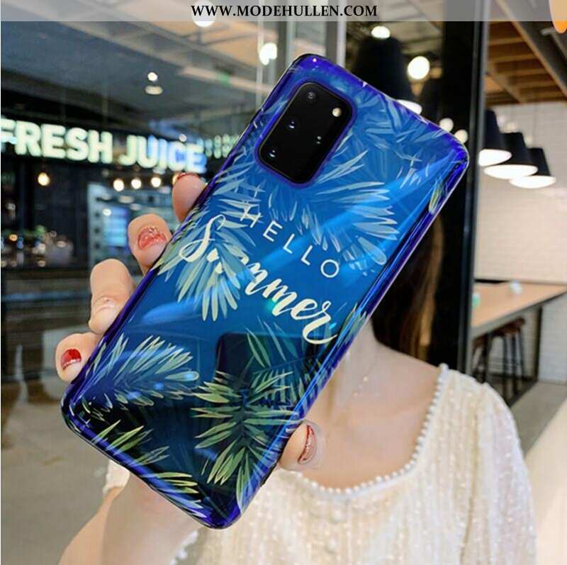 Hülle Samsung Galaxy S20+ Trend Weiche Mini Licht Persönlichkeit Sterne Handy Blau