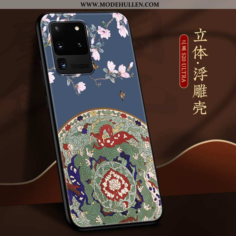 Hülle Samsung Galaxy S20 Ultra Hängende Verzierungen Persönlichkeit Chinesische Art Handy Dünne Ster