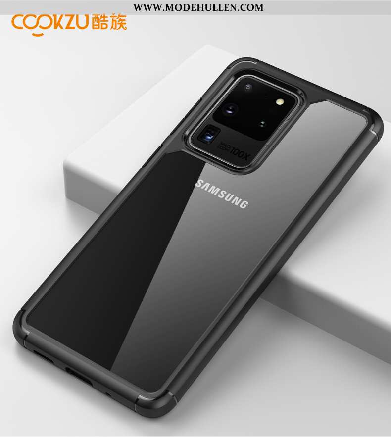 Hülle Samsung Galaxy S20 Ultra Schutz Schwarz Handy Sterne Anti-sturz Alles Inklusive