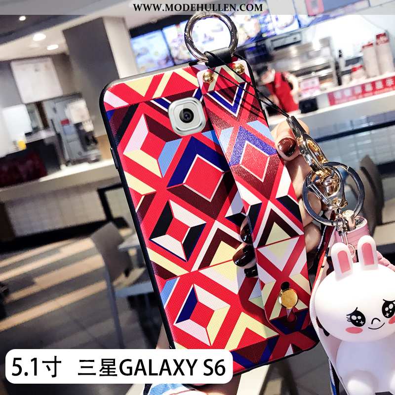 Hülle Samsung Galaxy S6 Kreativ Trend Hängende Verzierungen Persönlichkeit Handy Hintere Abdeckung R