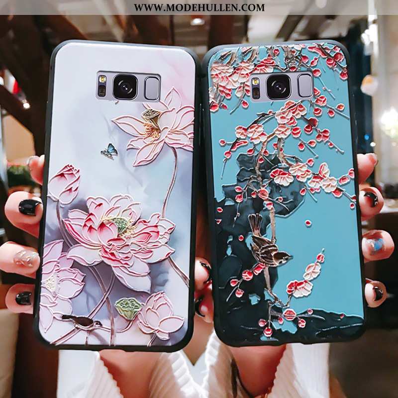 Hülle Samsung Galaxy S8 Hängende Verzierungen Prägung Alles Inklusive Chinesische Art Handy Super Dü