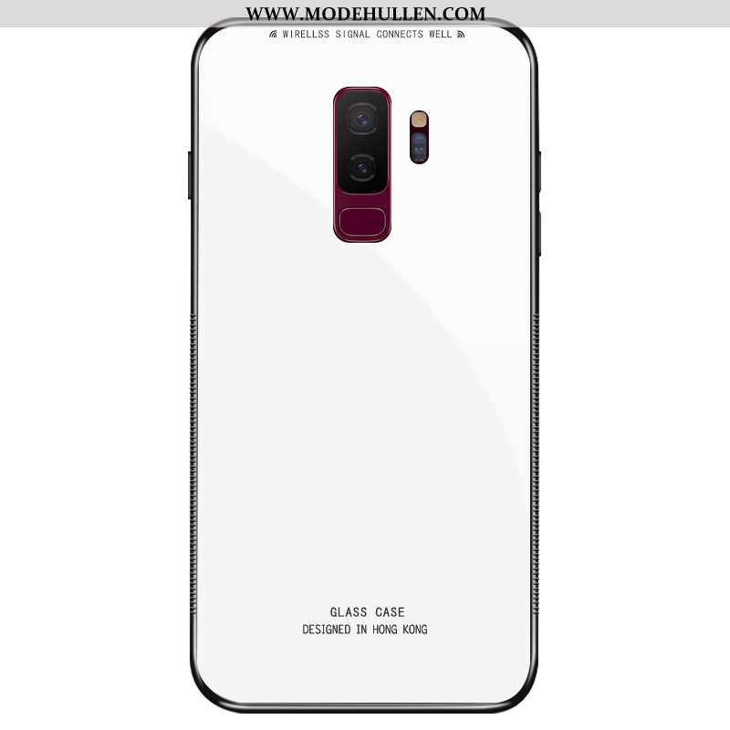 Hülle Samsung Galaxy S9+ Persönlichkeit Handy Sterne Netto Rot Case Rosa