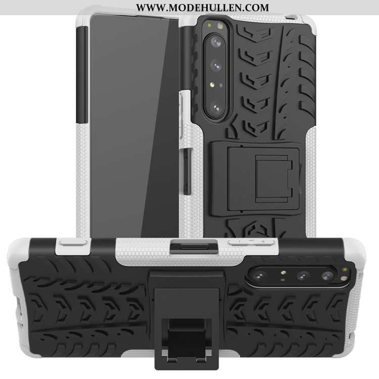 Hülle Sony Xperia 1 Ii Schutz Schwarz Handy Halterung Alles Inklusive Case