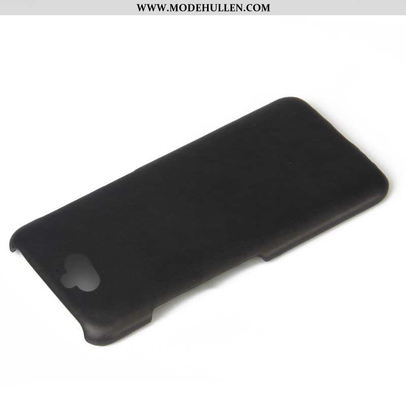Hülle Sony Xperia 10 Schutz Leder Qualität Handy Case Anti-sturz Schwarz