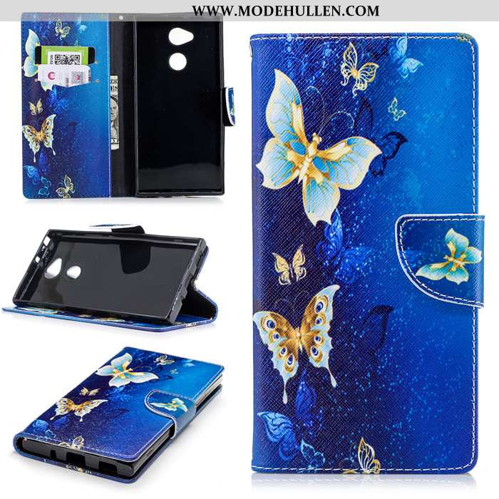 Hülle Sony Xperia Xa2 Ultra Weiche Silikon Schutz Case Alles Inklusive Handy Blau