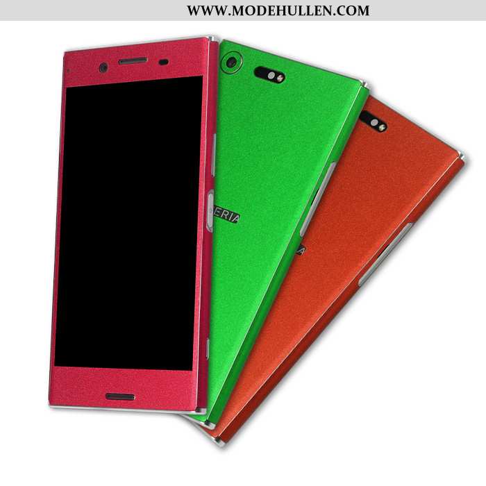 Hülle Sony Xperia Xz Premium Handy Hintere Abdeckung Farbe Rot Rote