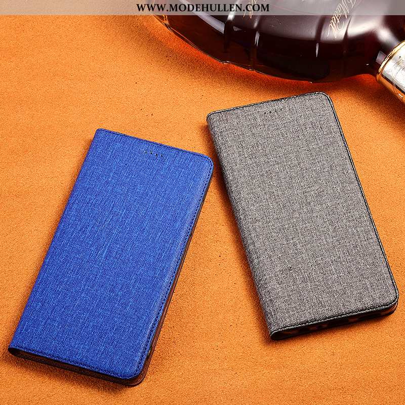 Hülle Sony Xperia Xz2 Silikon Schutz Lederhülle Handy Alles Inklusive Neu Case Blau