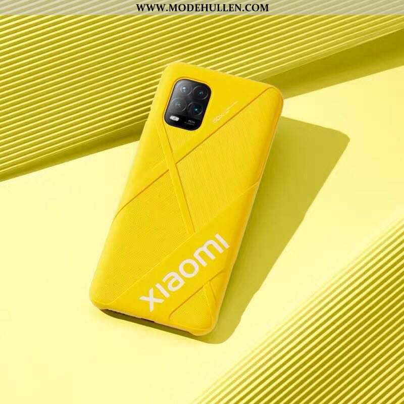 Hülle Xiaomi Mi 10 Lite Schutz Mini Gelb Rutschfest Handy Jugend Umweltschutz Gelbe
