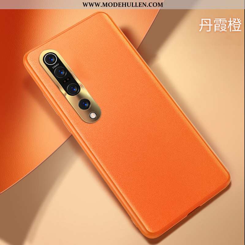 Hülle Xiaomi Mi 10 Pro Persönlichkeit Kreativ Grün Trend Leder Handy Jugend