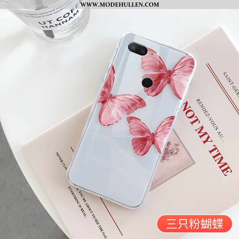 Hülle Xiaomi Mi 8 Lite Dünne Silikon Rosa Jugend Alles Inklusive Karikatur Anti-sturz