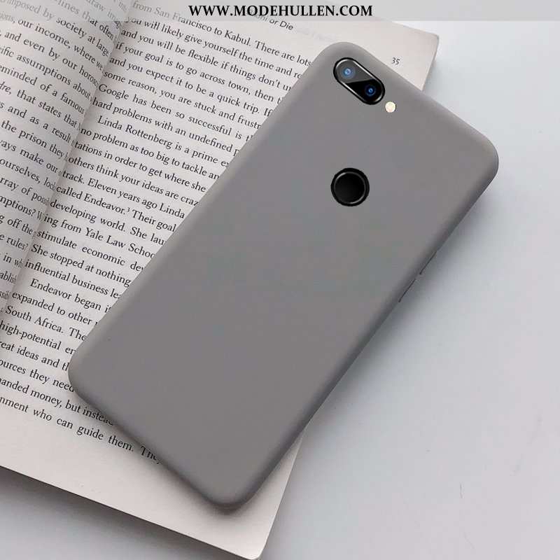 Hülle Xiaomi Mi 8 Lite Nubuck Weiche Grün Frisch Jugend Einfach Anti-sturz