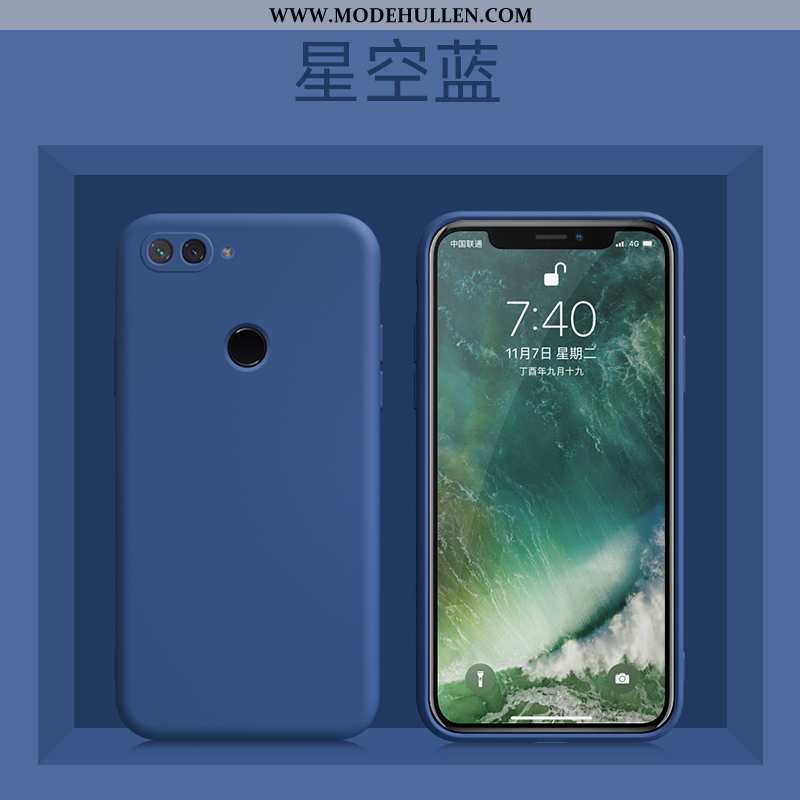 Hülle Xiaomi Mi 8 Lite Persönlichkeit Trend Case Blau Handy Jugend