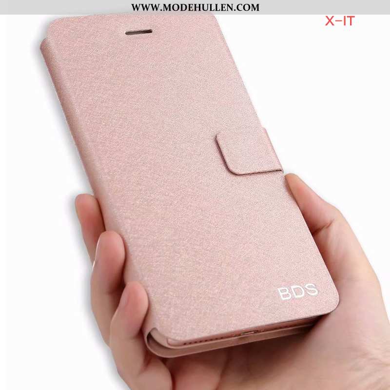 Hülle Xiaomi Mi 8 Lite Schutz Lederhülle Mini Rosa Handy Alles Inklusive Anti-sturz