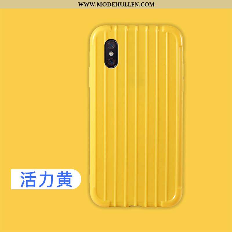 Hülle Xiaomi Mi 8 Pro Schutz Muster Case Blau Anti-sturz Mini