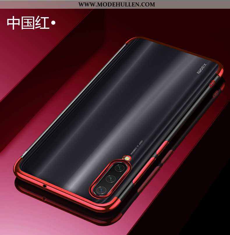 Hülle Xiaomi Mi 8 Super Dünne Persönlichkeit Schutz Kreativ Transparent Rot Rote
