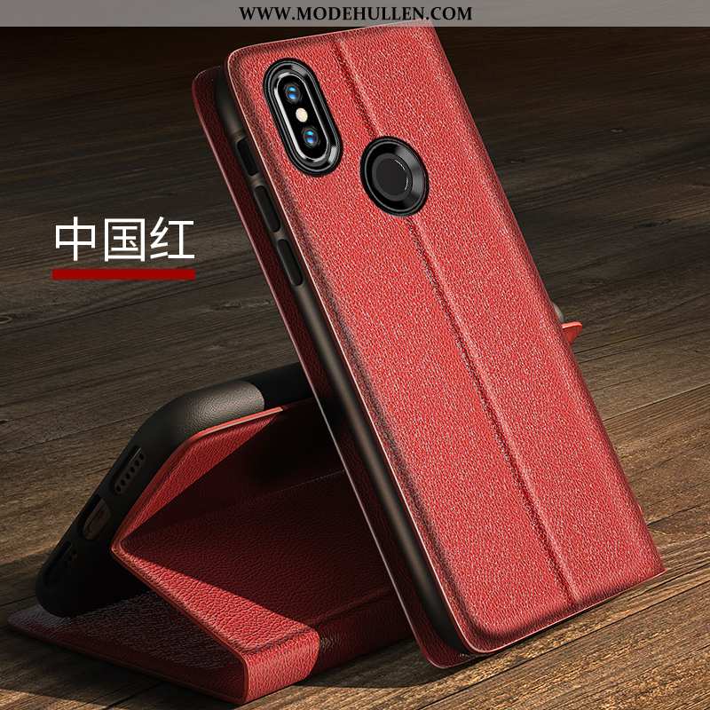 Hülle Xiaomi Mi 8 Trend Weiche Folio Schwarz Persönlichkeit Kreativ