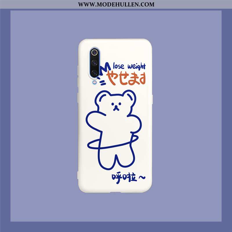 Hülle Xiaomi Mi 9 Lite Karikatur Nette Weiche Silikon Handy Rosa