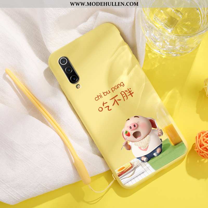 Hülle Xiaomi Mi 9 Lite Nette Super Alles Inklusive Silikon Liebhaber Persönlichkeit Gelbe