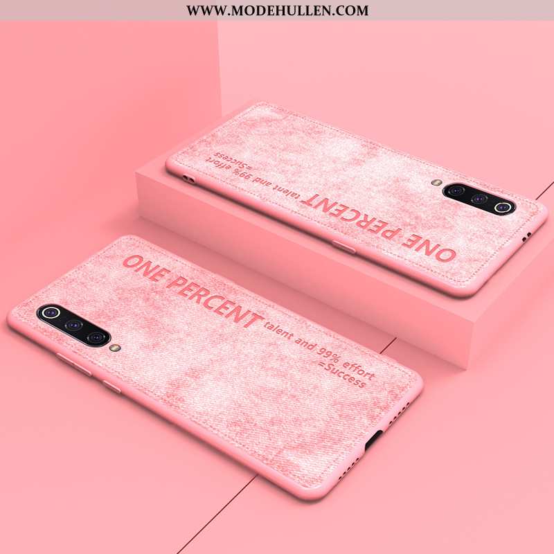Hülle Xiaomi Mi 9 Lite Schutz Lederhülle Mini Original Anti-sturz Super Weiche Rosa
