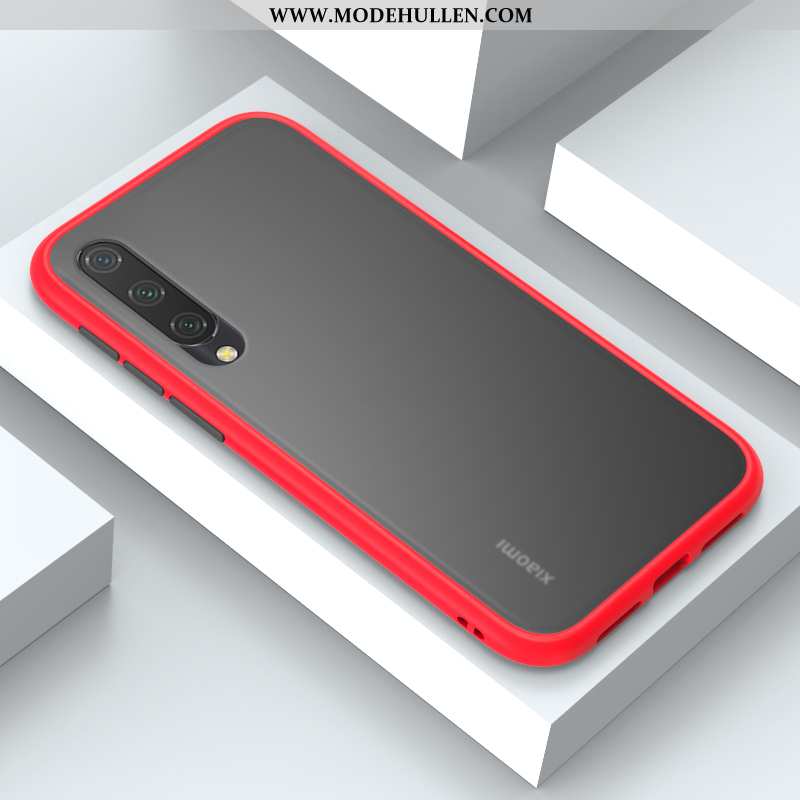 Hülle Xiaomi Mi 9 Nubuck Persönlichkeit Handy Netto Rot Wind Anti-sturz Case Rote