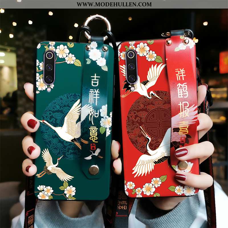 Hülle Xiaomi Mi 9 Persönlichkeit Trend Schutz Handy Case Chinesische Art Anti-sturz Rote