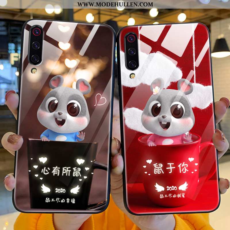 Hülle Xiaomi Mi 9 Se Kreativ Karikatur Rot Ratte Persönlichkeit Alles Inklusive Anti-sturz Rote