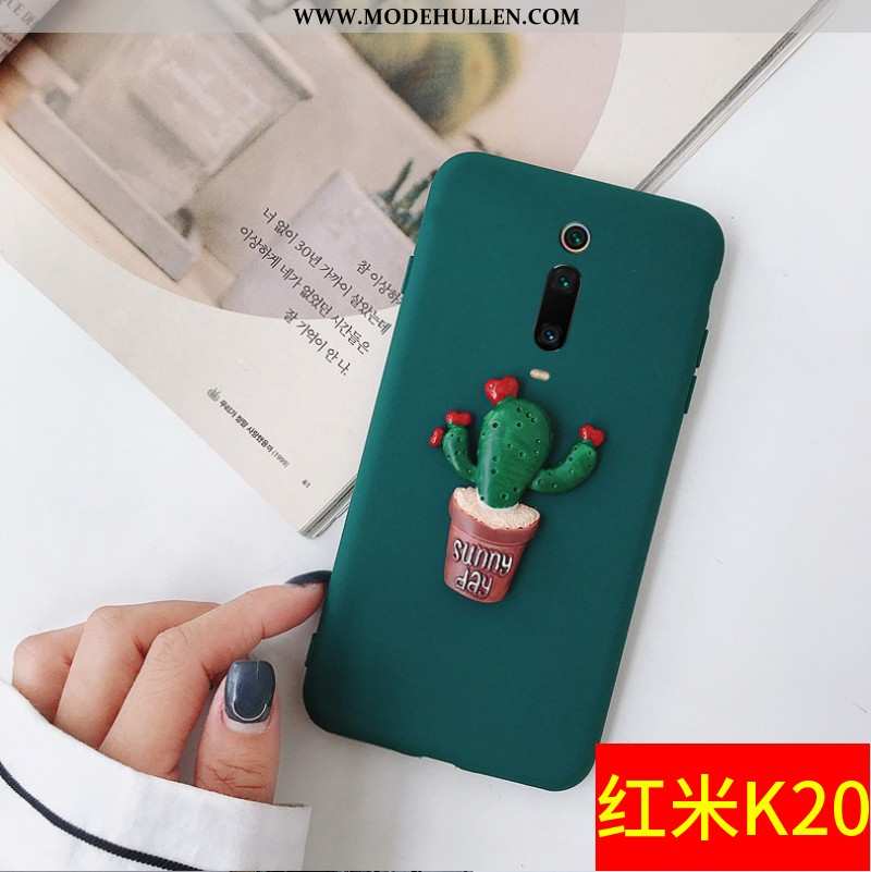 Hülle Xiaomi Mi 9t Kreativ Nette Dunkelgrün Rot Mini Anti-sturz Alles Inklusive Grün