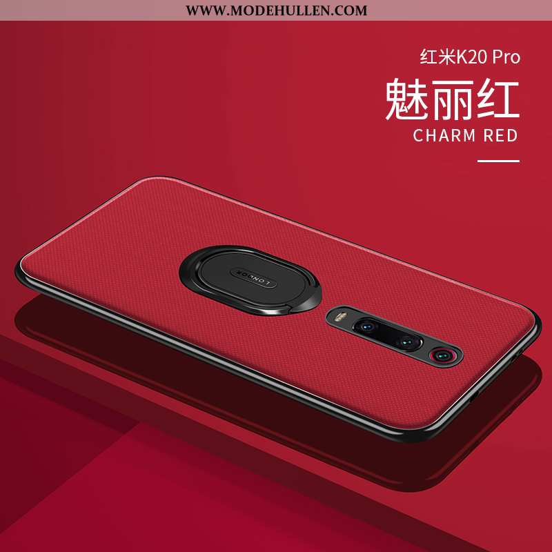 Hülle Xiaomi Mi 9t Pro Lederhülle Super Alles Inklusive Rot Schutz Anti-sturz Rote