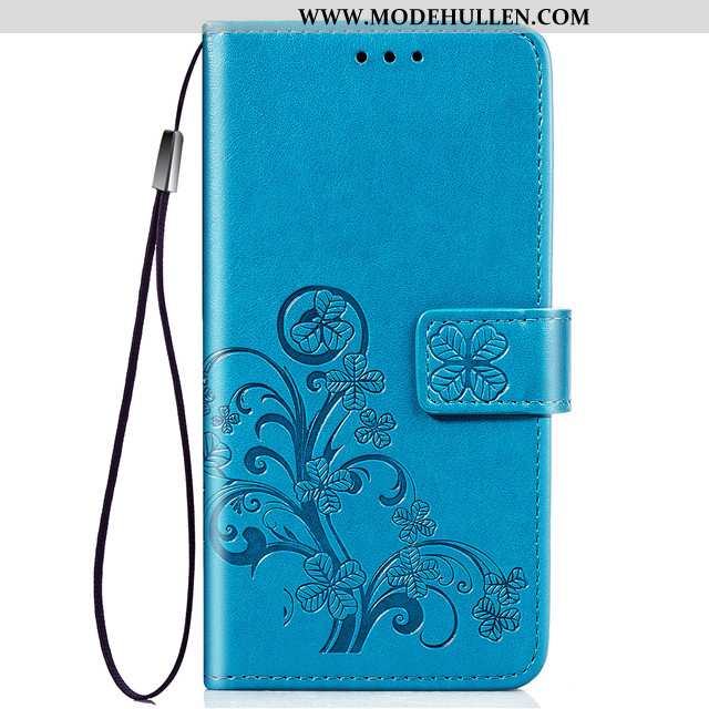Hülle Xiaomi Mi 9t Pro Luxus Schutz Blau Clamshell Case Mini Handy