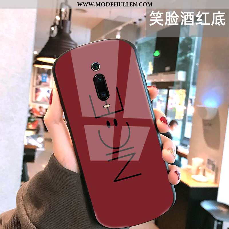 Hülle Xiaomi Mi 9t Pro Mode Persönlichkeit Schutz Weiche Netto Rot Liebhaber Anti-sturz Rote