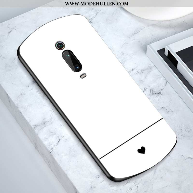 Hülle Xiaomi Mi 9t Pro Persönlichkeit Kreativ Rot Anti-sturz Weiß Schutz Weiße