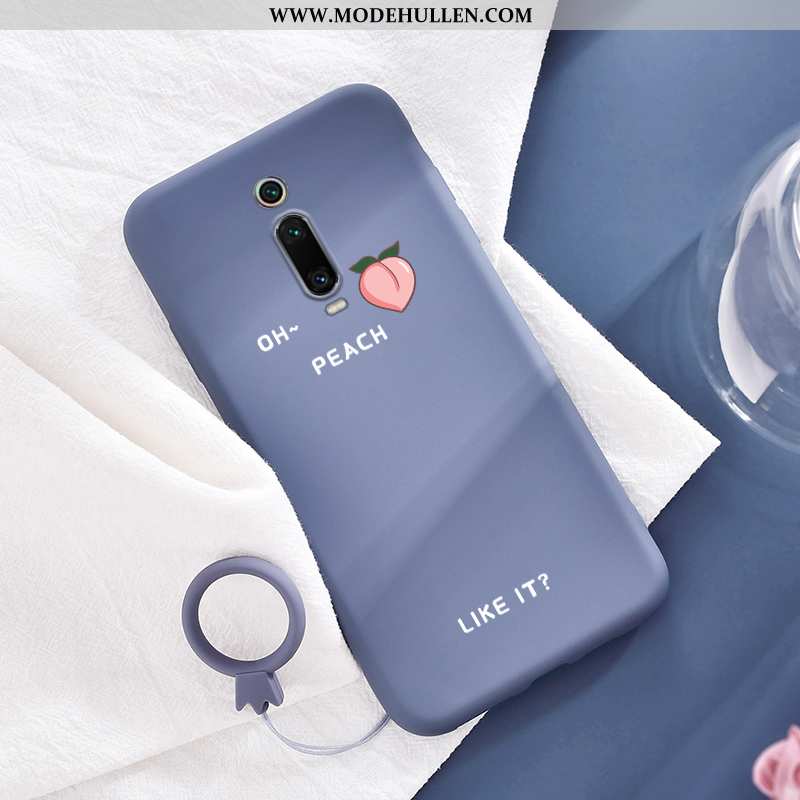 Hülle Xiaomi Mi 9t Silikon Schutz Handy Blau Neu Rosa Einfach