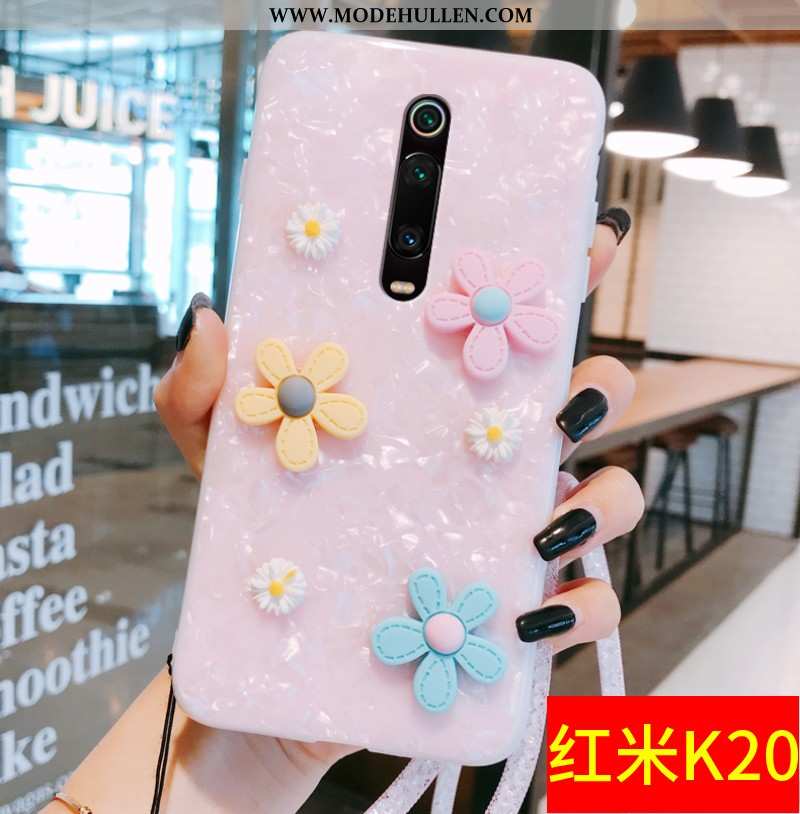Hülle Xiaomi Mi 9t Silikon Schutz Kreativ Handy Trend Sonne Rosa
