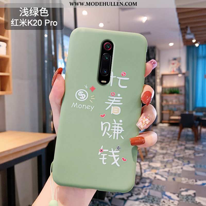Hülle Xiaomi Mi 9t Weiche Silikon Nette Rot Grün Anti-sturz