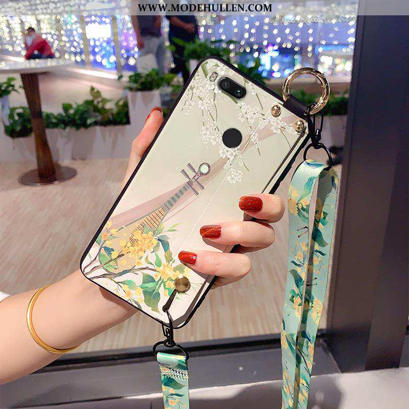Hülle Xiaomi Mi A1 Hängende Verzierungen Persönlichkeit Klassisch Weiche Schutz Grün Handy