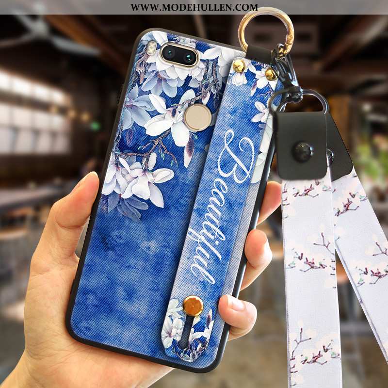 Hülle Xiaomi Mi A1 Silikon Mode Kreativ Netto Rot Trend Alles Inklusive Handy Blau