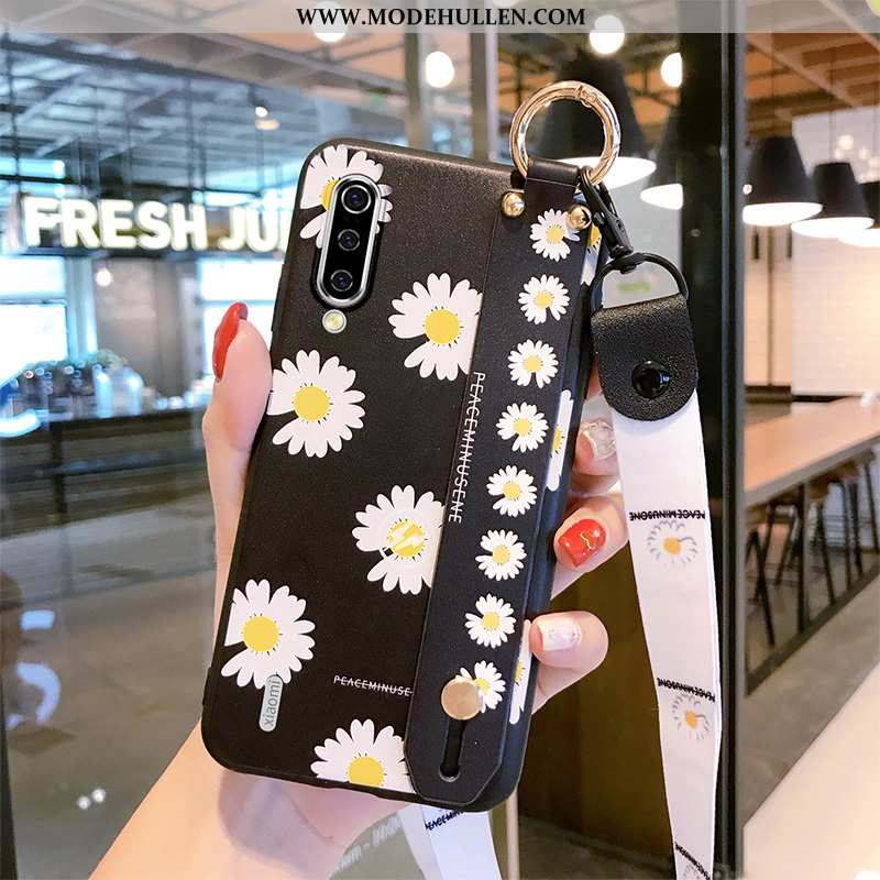 Hülle Xiaomi Mi A3 Persönlichkeit Kreativ Silikon Hängende Verzierungen Anti-sturz Chrysanthemes Min