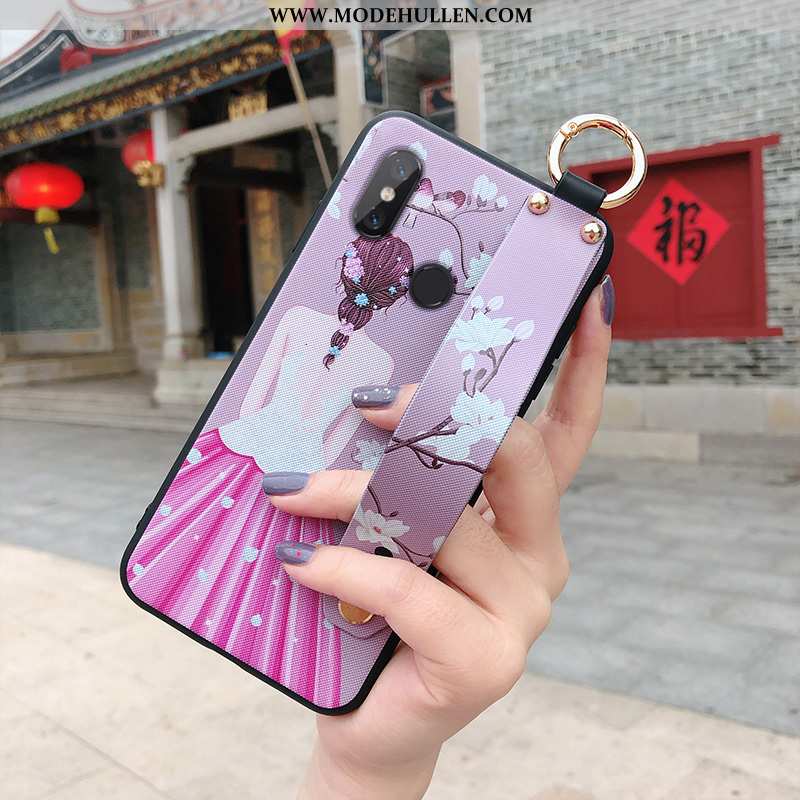 Hülle Xiaomi Mi Max 3 Mode Persönlichkeit Lila Case Anti-sturz Schutz Handy