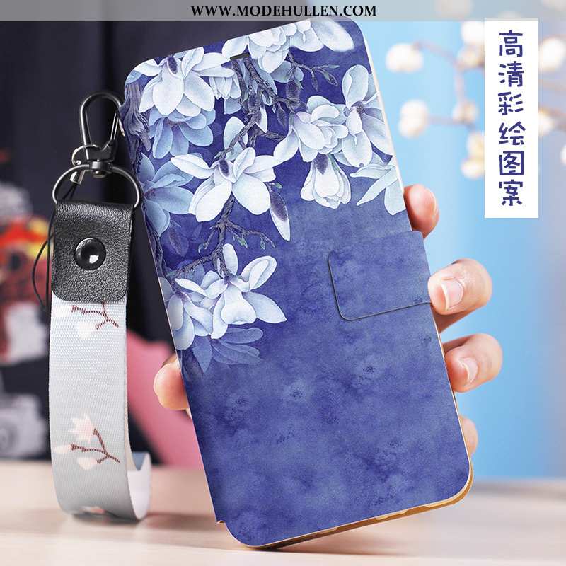 Hülle Xiaomi Mi Max 3 Schutz Lederhülle Alles Inklusive Kreativ Blau Persönlichkeit
