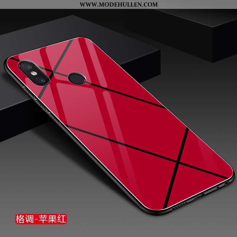 Hülle Xiaomi Mi Mix 2s Persönlichkeit Kreativ Einfach Weiche Anti-sturz Mini Rote